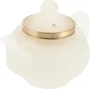 HOOTNEE Miniature Kettle Chinese Decorative Style Glow Dark Mini Kettle Ornament for Nighttime Decor and Desk Display