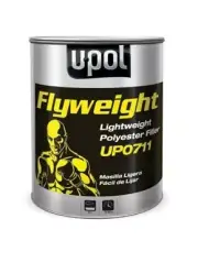 U-POL 711 Flyweight Smooth Lightweight Auto Body Filler 3 Liter