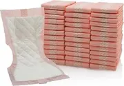 40 Extra Large Super-Absorbent Contoured Pad Liners - 7"X14" - Incontinence Liners - Postpartum Maternity Pad (40 Pack)