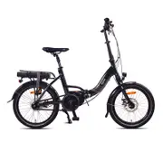 NCM Paris Max N8R Folding E-Bike, 250W-500W, 36V 14Ah 504Wh Battery [Black 20]
