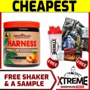 ARMS RACE NUTRITION HARNESS 280G 20 SER PRE WORKOUT // PUMP ENERGY C4 GAT