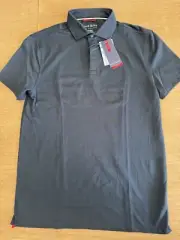 Stone Rose Men’s Polo Knit Dry Touch Navy Size S BNWT