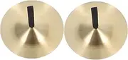 ERINGOGO 1 Pair Boys and Girls Instrument Toys Small Cymbals for Finger Mini Musical Instrument Metal Hand Cymbals Early Education Percussion