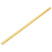 Gold Foil Straws, Biodegradable Disposable Drinking Straws, Pack Of8211