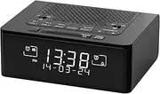 DAB & FM Radio Alarm Clock with 40 Preset Stations, Dimmable LCD Display, Dual Alarm with ON/Off Button, Snooze, Bluetooth iTOMA 525