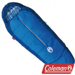 COLEMAN 4度兒童可調式海軍藍睡袋/C4 人形睡袋 蛋型睡袋 化纖睡袋 露營 CM-27270