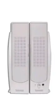 Altec Lansing Series 100 Computer Speakers 120 Powered Audio With Power Cord NEW