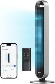 WiFi-Enabled 42-Inch Tower Fan with 12 Modes - Alexa and Google Assistant Ready