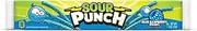 Sour Punch Straws, Sweet & Sour Blue Raspberry Flavored Soft, Chewy Candy, 2oz Tray (24 Pack)
