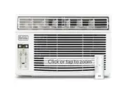 Black+Decker BD 10WT6 10000 BTU 4 Speed 835 W Air Conditioner Window With Remote