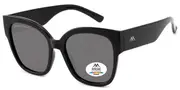 Montana Eyewear MP73 Polarized MP73A Men's Sunglasses Black Size 56