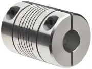 Huco 725.19.2222.Z Size 19 Multi-Beam Coupling, Aluminum, Inch, 0.236" Bore A...