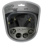Audiopipe CPPYF2M 24kt Gold Plated Interconnect Cable 1 Female to 2 Male