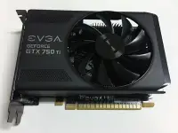 在飛比找Yahoo!奇摩拍賣優惠-艾維克 EVGA Geforce GTX750ti 2G 顯