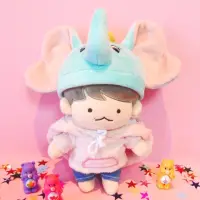 在飛比找蝦皮購物優惠-韓國 20CM 娃衣 小象帽 娃娃帽子 EXO BTS 現貨