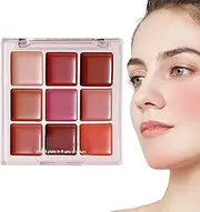 Lip Gloss Palette - Lipgloss Pack | Moisturizing Long-Lasting Matte Plumper 9 Colors For Everyday Wear Party Makeup Teen Makeup