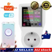 Thunder Tools Tuya Wifi Intelligent Power Socket Electricity Power Monitor