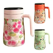 Large-capacity Office Intelligent Display Stainless Steel Insulated Teapot 550ml