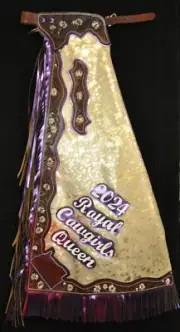 Custom Made Leather Chaps/Rodeo Royalty Chaps/Quick Ship/Made In USA