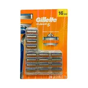 Gillette Fusion 5 Refill Cartridges, 16 pack, 5 Blades and Precision Trim Blade