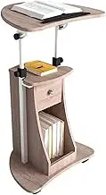 Lectern Podium Stand, Lectern Podium Stand,Lectern Podium Stand,Standing Desk Laptop Stand Cart Mobile Height-Adjustable Sit to Stand Office Desk Podium Standing Table Work,C-Height 80