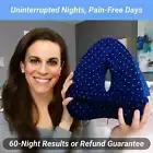 Memory Foam Leg Knee Pillow for Sleeping Orthopedic Hip Cushion Back Pain AU&