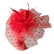 Elegant Headband Pillbox Hat Fascinators Hat Headband 1920s Tea Hat for Women