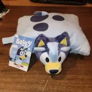NEW w/Tags Pillow Pets Small Bluey, BBC Studios Stuffed Animal, Plush Toy