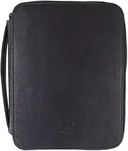 Tombow 56204 Zippered Marker Storage Case, Black. Portable Art and Craft Storage Case with 54 Slots and Mesh Pouch fits Dual Brush Pens, Pencils, Pens, Markers and Accessories