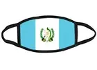 Guatemala flag fabric face mask OSFM Adults & Kids