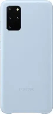 Samsung Galaxy S20+ Plus Case, Leather Back Cover - Blue -EF-VG985LLEGUS