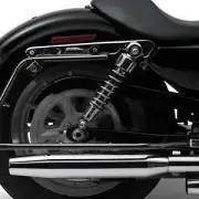 Cycle Visions Bagger-Tail Kit for Dyna - Black Bag Mounts - CV7405B