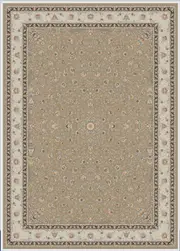 Mash 817258 Traditional Persian Area Rug Coffee