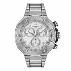 New Tissot T-Race 45mm Chronograph Silver Dial Men's Watch T1414171103100