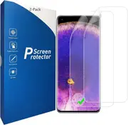 [2-Pack] Hydrogel Screen Protector for Samsung Galaxy S21 5G supports Fingerprint Unlock Flexible TPU-For S21 5G