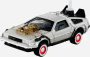 Delorean Back to the Future Part III Time Machine #02 1:64 Model Car by Tomica