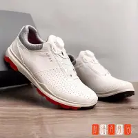 在飛比找Yahoo!奇摩拍賣優惠-ECCO 特價清倉男士真皮戶外高爾夫球鞋golf shoe 