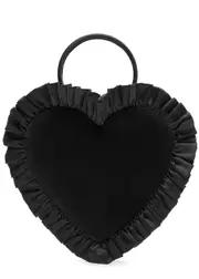 The Vampire's Wife The Heartbreaker Velvet top Handle bag - Black ONE SIZE