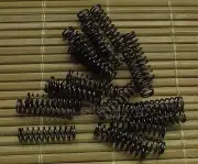 10pcs Black spring model car damping accessories Robot Part for DIY Toy