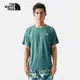 The North Face M BRIDGER NEW S/S SHIRT - AP 男排汗衫 短袖上衣-綠-NF0A7WD3JIY