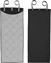 Clothes Steamer Door Pad,Door Press Steamer Pad,Over The Door Ironing Mat,Over Door Steam and Press Pad,Heat-Resistant Over The Door Press Pad,Vertical Hanging Over The Door Steam Pad