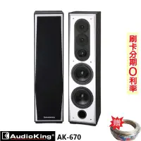 在飛比找Yahoo!奇摩拍賣優惠-永悅音響 AudioKing AK-670 8吋音樂/歌唱專