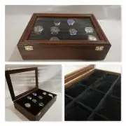 Casket IN Wood for Wristwatches, Box Pocket Watches, Tudor, Hublo