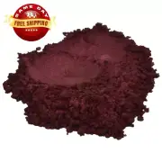 CRUCIBLE RED DARK MARRON MICA COLORANT COSMETIC PIGMENT by H&B Oils Center 4 OZ