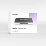 FancyLEDs 3 HDMI 2.1 Sync Box RGBW Streaming Media Syncing Device [70"-95"]