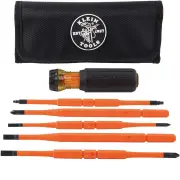 Klein 32288 - Insulated Interchangeable Screwdriver Set 8-in-1