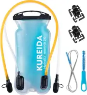 Dual Hydration Bladder 2 Liter,Water Bladder Hiking Backpack Leak Proof,Water Re