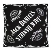 Jack Daniels Scroll Logo Black Bandana Black