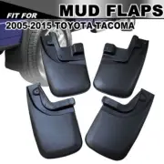 4pcs For Toyota Tacoma Mud Flaps Mud Guards Splash Guards 2005-2015 Rear & Front