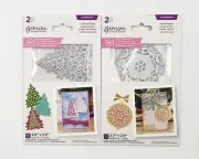 Crafter's Companion Gemini Elements Die Set, Festive Bauble & O Christmas Tree